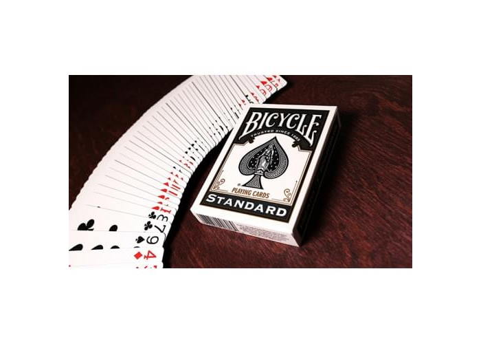 Карти гральні Bicycle Standard (Rider Back) (black)