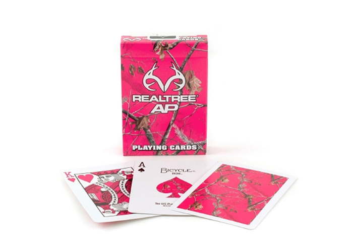 Карти гральні Bicycle REALTREE AP (pink)