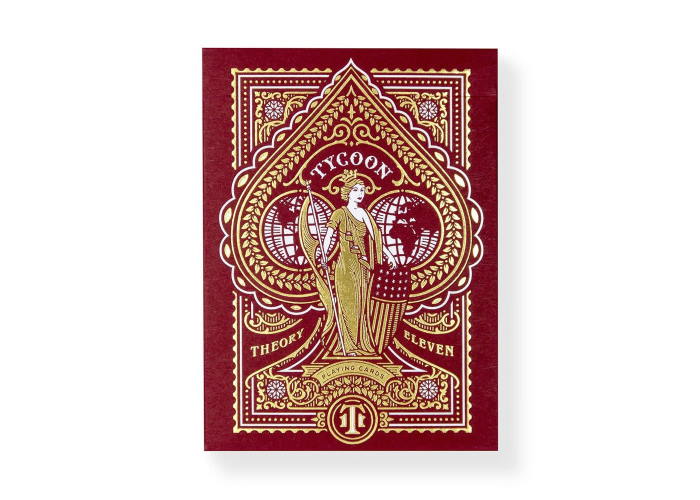 Карти гральні Theory11 Tycoon (red)
