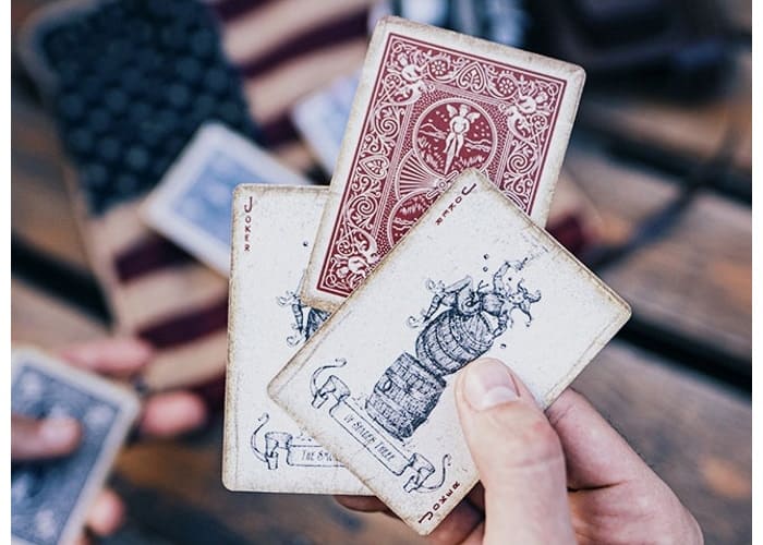 Карты игральные Ellusionist Vintage 1900 (red)