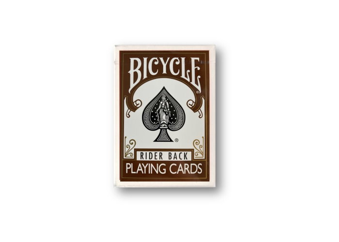 Карти гральні Bicycle Rider Back Brown deck