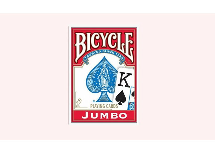 Карти гральні Bicycle Rider Back International Jumbo Index (red)
