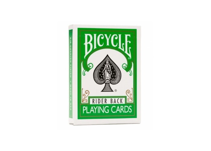 Карты игральные Bicycle Rider Back Green deck