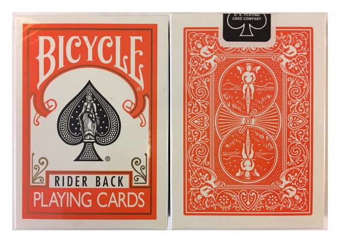 Карти гральні Bicycle Rider Back Orange deck