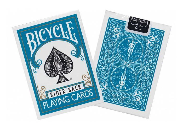 Карты игральные Bicycle Rider Back Turquoise deck
