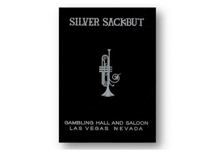 Карти гральні Silver Sackbut (black)