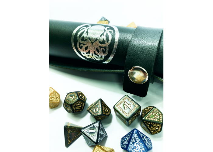 Лоток для кубиков Ктулху (зеленый) (Dice tray Cthulhu green)