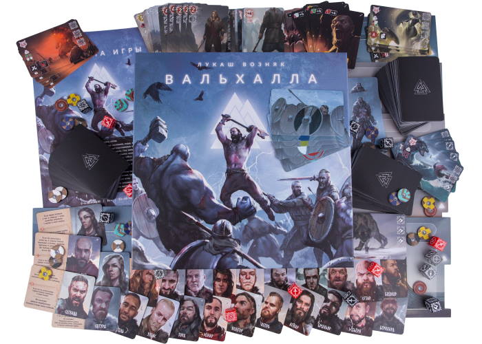 Карты ярлов настольной игры Вальхалла