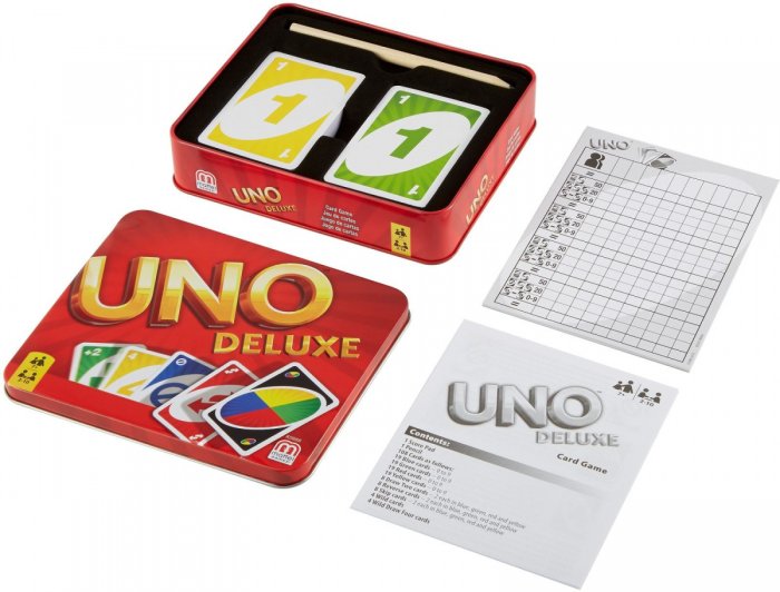 Настільна гра Уно Делюкс (UNO Deluxe)