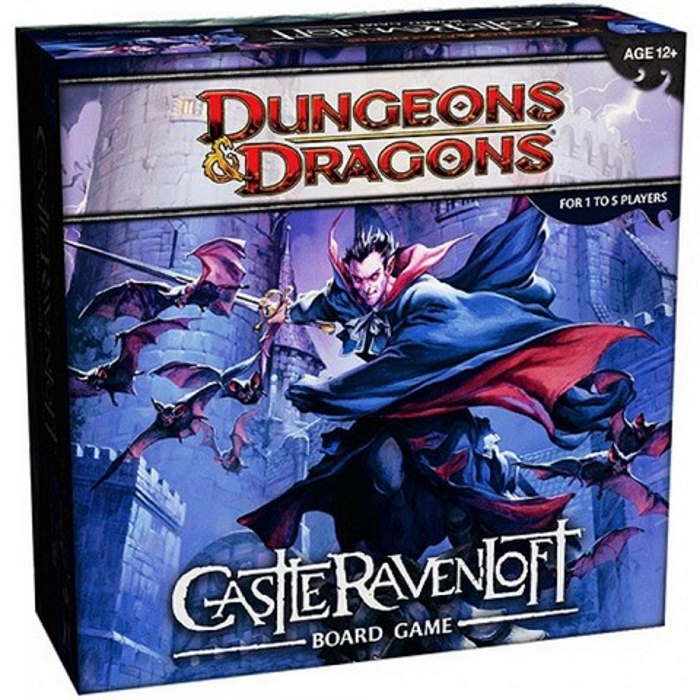 Коробка настільної гри Dungeons & Dragons: Замок Равенлофт
