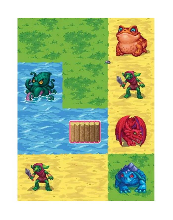 Карта местности игры Cutterland