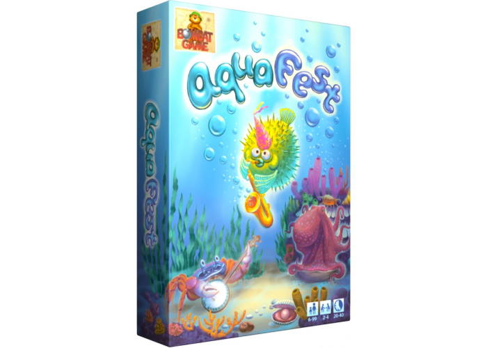 Коробка настільної гри АкваФест (AquaFest)