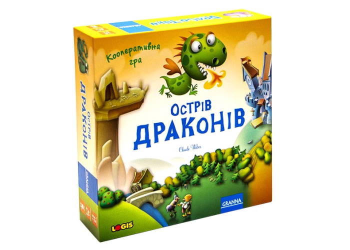 Коробка настільної гри Острів драконів