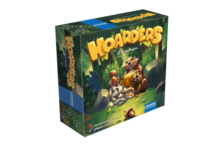 Коробка настольной игры День бобра (Hoarders)
