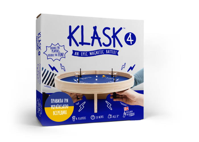 Коробка  настольной игры Класк 4
