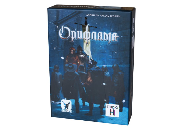 Коробка настільної гри Орифлама (укр.)