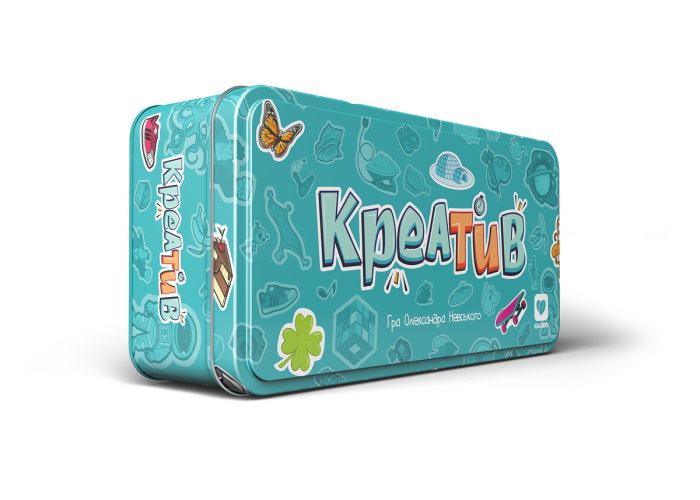 Коробка настольной игры Креатив