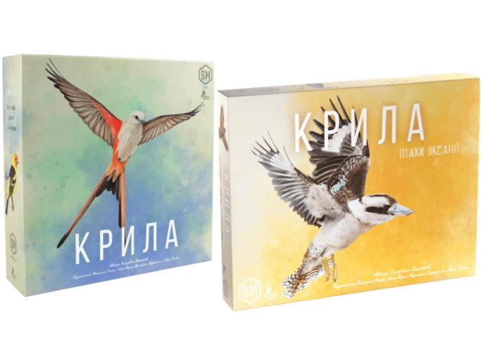 Акційний набор Крила з доповненням Птахи Океанії (укр.)