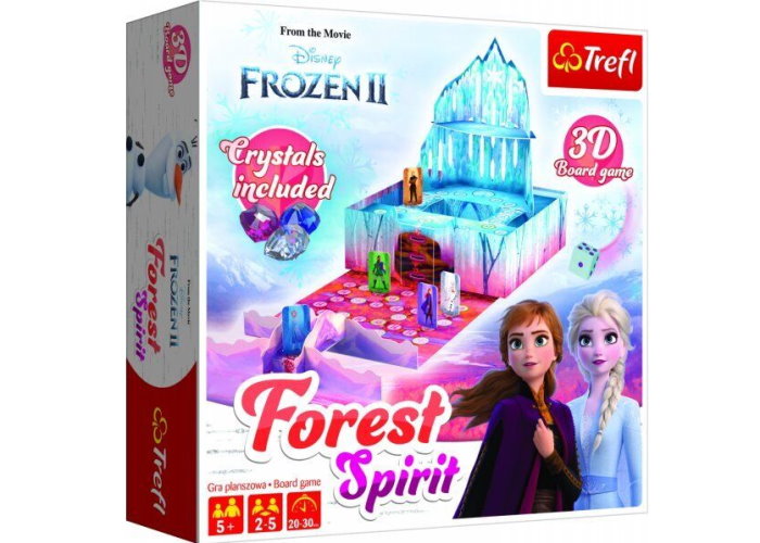 Коробка настольной игры Лесной дух. Холодное сердце 2 (Frozen Memories: Frozen 2)