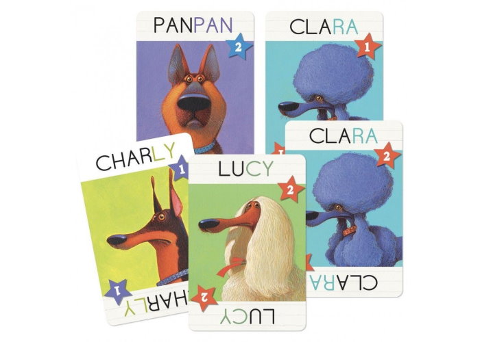 Карточки настольной игры Лучшие собаки