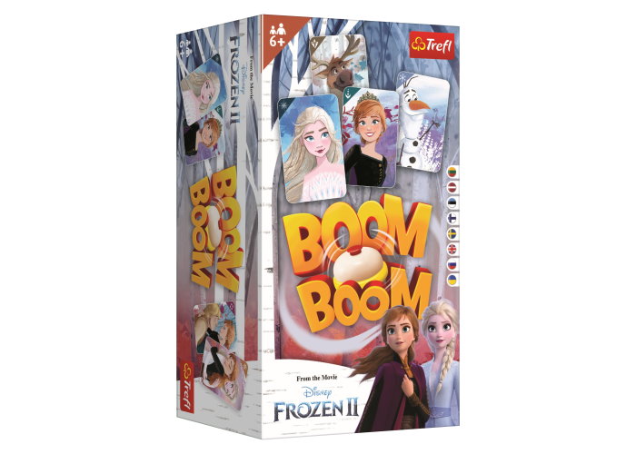 Коробка настільної гри Бум Бум. Крижане серце 2 (Frozen 2)