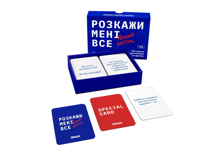 Розмовна гра Розкажи мені все! Friends edition (укр.)