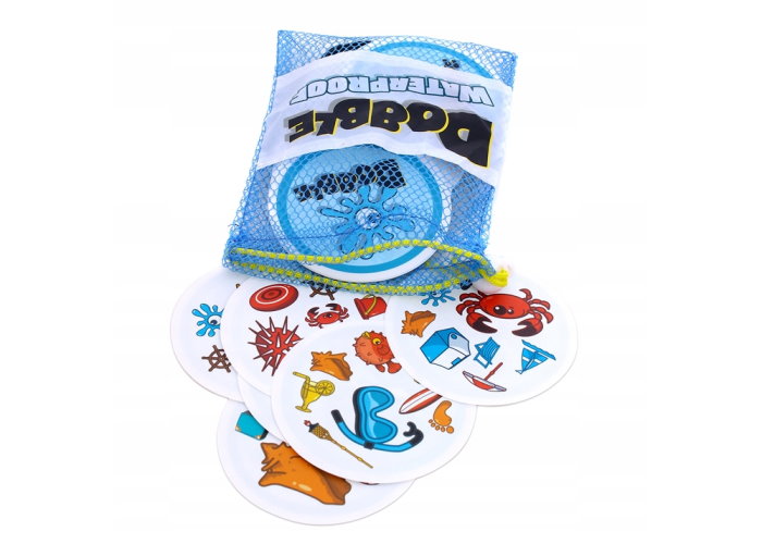 Настольная игра Доббль: На пляже (Dobble Waterproof) (укр.)