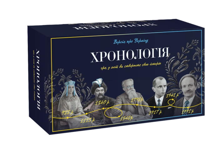 Коробка з настільною грою Хронологія