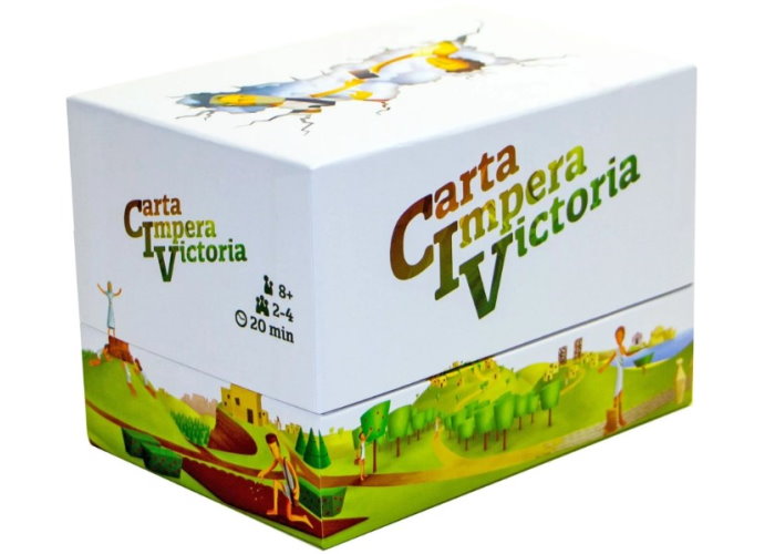 Коробка с настольной игрой CIV: Carta Impera Victoria. Карточная цивилизация (CIV: Carta Impera Victoria) (укр.)