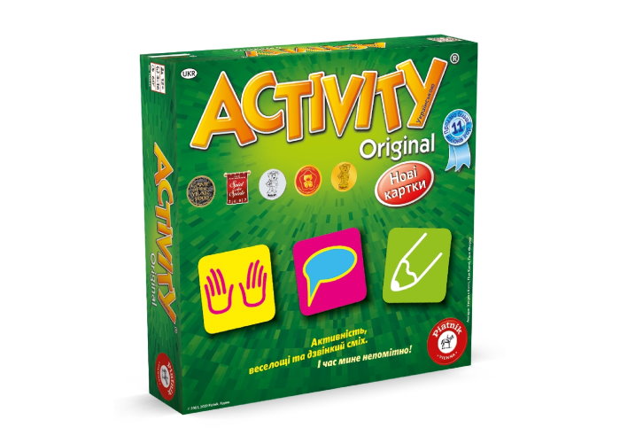 Коробка с настольной игрой Активити Оригинальная (Activity Original) (укр.)