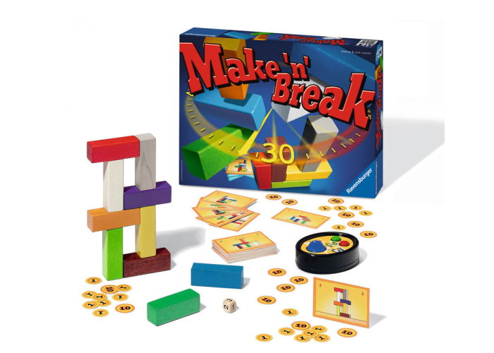 Коробка з компонентами настільної гри Збери-розбери (Make'n'Break)