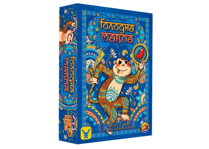 Коробка настольной игры Голодная обезьяна (Hungry Monkey) (укр.)