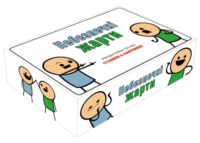 Настольная игра Опасные шутки (Joking Hazard) (укр.)
