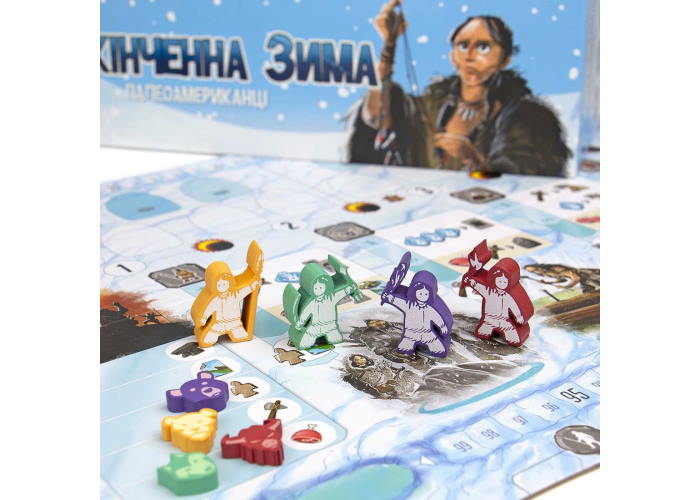 Ігровий процес настільної гри Нескінченна Зима: Палеоамериканці (Endless Winter: Paleoamericans) (укр.)