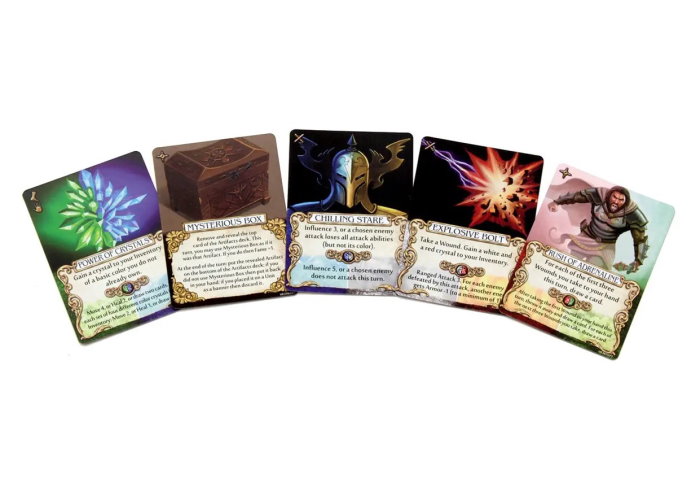 Карты настольной игры Рыцарь-маг. Полное издание (Mage Knight Board Game: Ultimate Edition) (англ.)