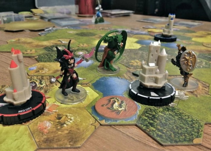 Игровой процесс насстольной игры Рыцарь-маг. Полное издание (Mage Knight Board Game: Ultimate Edition) (англ.)