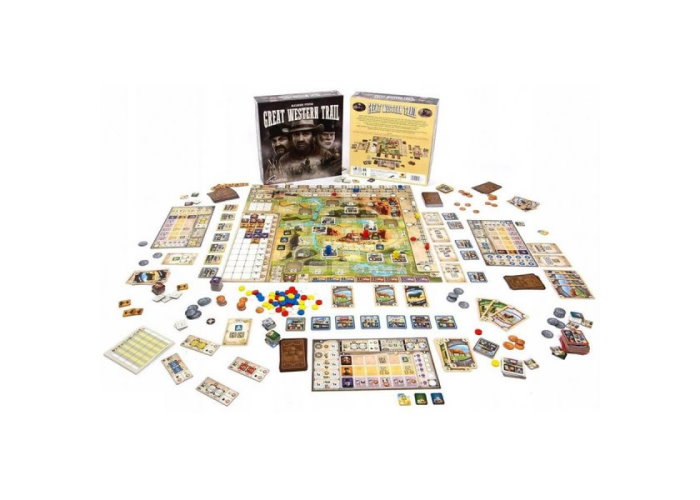 Настольная игра Великий западный путь (Great Western Trail) (англ.)