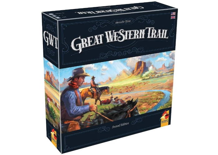 Настольная игра Великий западный путь (Great Western Trail) (англ.)