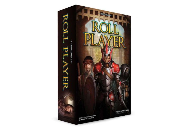 Коробка настольной игры Путь героя (Roll Player) (англ.)