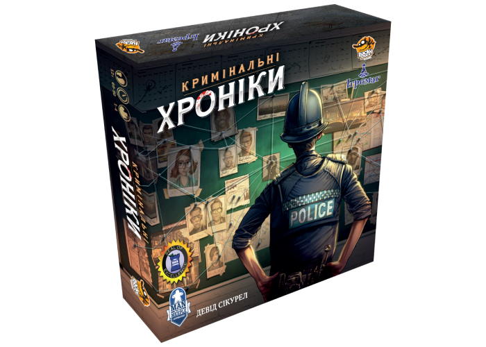 Коробка настольной игры Место Преступления (укр.)