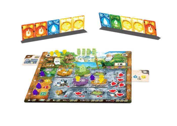 Компоненты игры Племена ветра (укр.)