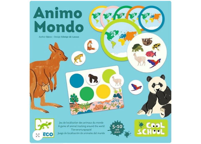 Коробка настольной игры Анимо Мондо (Animo Mondo)