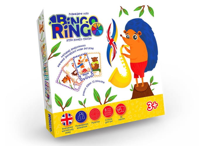 Настільна гра Bingo Ringo (укр.)