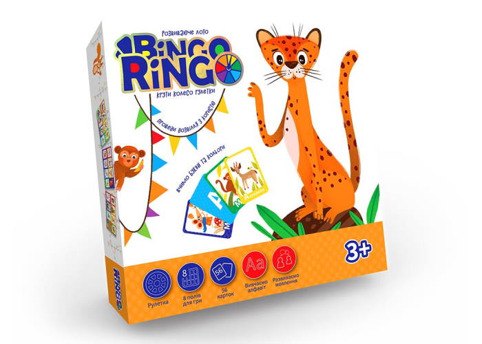 Настільна гра Bingo Ringo (укр.)