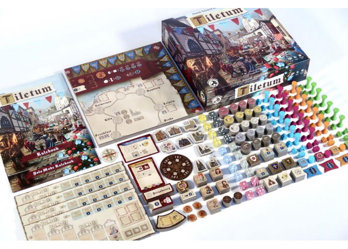 Настольная игра Тилетум (Tiletum) (малая локализация - укр. правила)