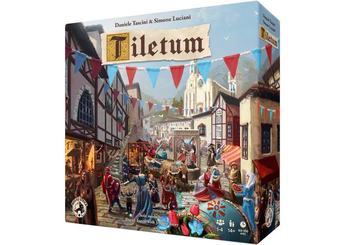 Коробка настольной игры Тилетум (Tiletum) (малая локализация - укр. правила)