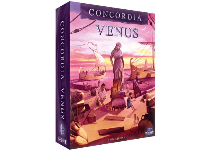 Коробка настольной игры Конкордия: Венера (Concordia Venus) (англ.)