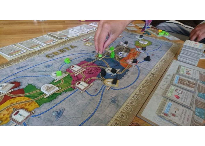 Игровой процесс настольной игры Конкордия: Египет и Крит (Concordia: Aegyptus/Creta ) (англ.)