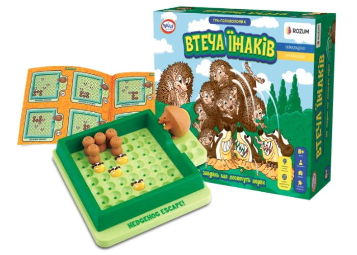 Настільна гра Втеча Їжаків (укр.)