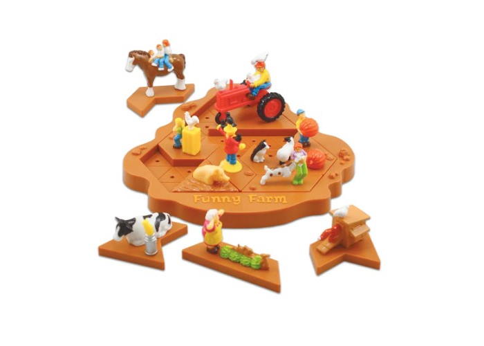 Компоненты настольной игры Веселая Ферма (укр.)